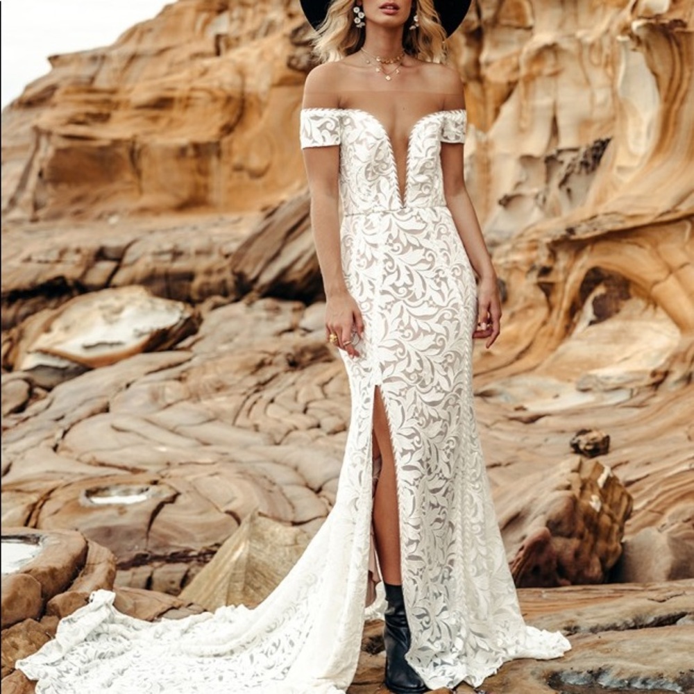 Lovers Society Indigo gown | wedding dress